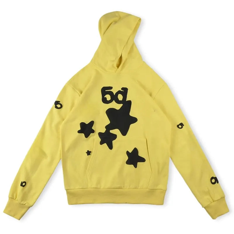 Fashion Hoodie Men Women Hoodies Sweaters 3D Web Foam Print Hoodie Music Album Loose Hooded Sweatshirts MJ0012