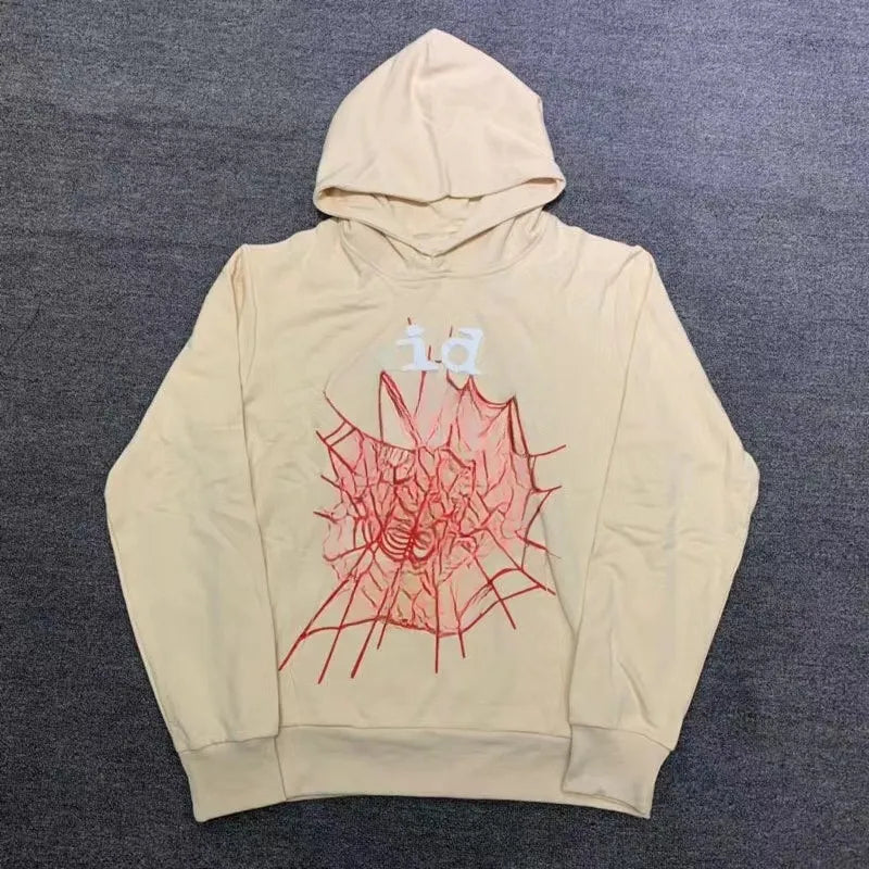 Fashion Hoodie Men Women Hoodies Sweaters 3D Web Foam Print Hoodie Music Album Loose Hooded Sweatshirts MJ0012