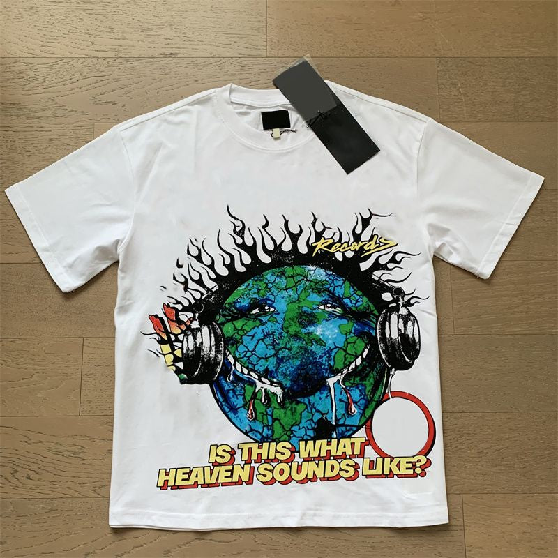 Mens Designer T Shirt NFC Graphic Tees Sport Shorts Hip Hop Short Sets Tracksuit Unisex Tops High Street Retro Women T-Shirts Eur Size S-Xl