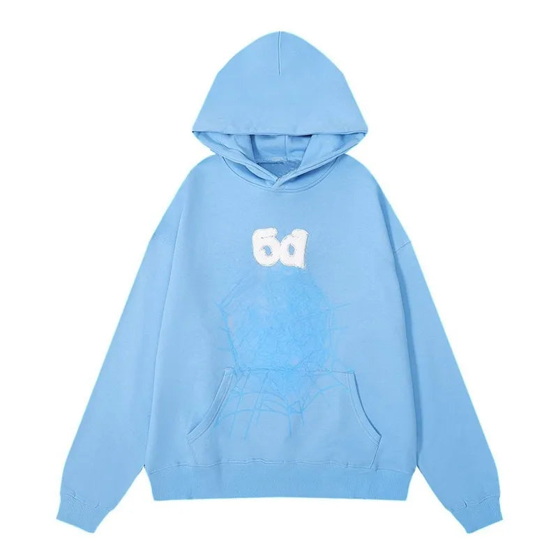 Fashion Hoodie Men Women Hoodies Sweaters 3D Web Foam Print Hoodie Music Album Loose Hooded Sweatshirts MJ0012