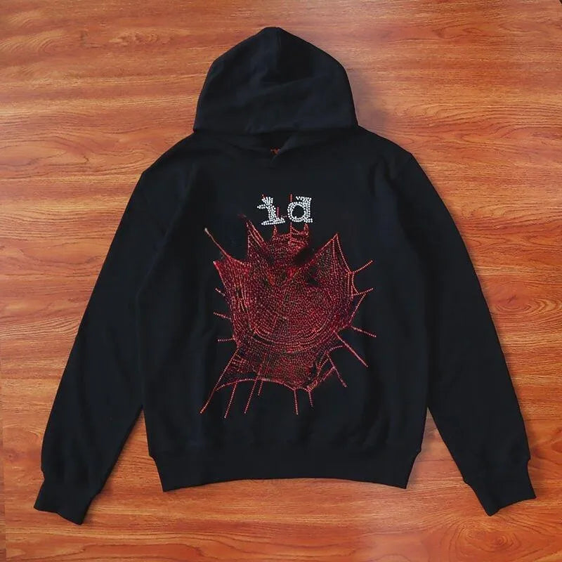 Fashion Hoodie Men Women Hoodies Sweaters 3D Web Foam Print Hoodie Music Album Loose Hooded Sweatshirts MJ0012