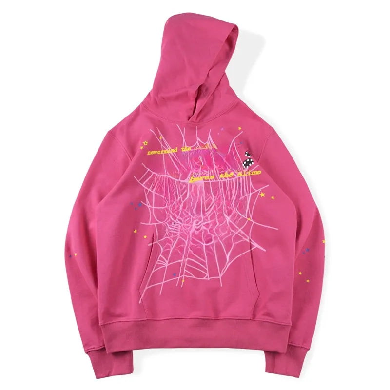 Fashion Hoodie Men Women Hoodies Sweaters 3D Web Foam Print Hoodie Music Album Loose Hooded Sweatshirts MJ0012