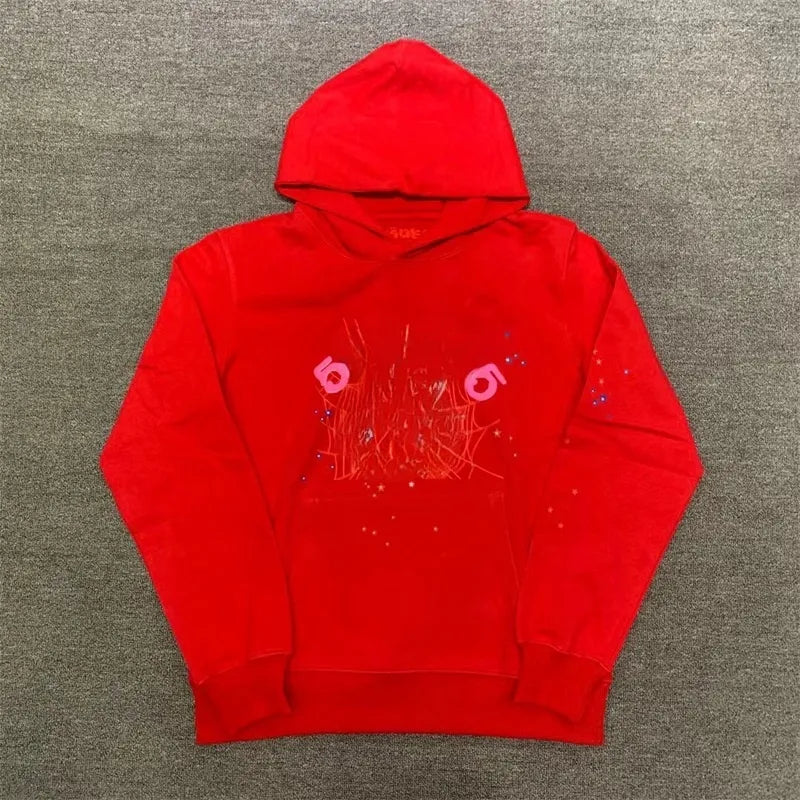 Fashion Hoodie Men Women Hoodies Sweaters 3D Web Foam Print Hoodie Music Album Loose Hooded Sweatshirts MJ0012