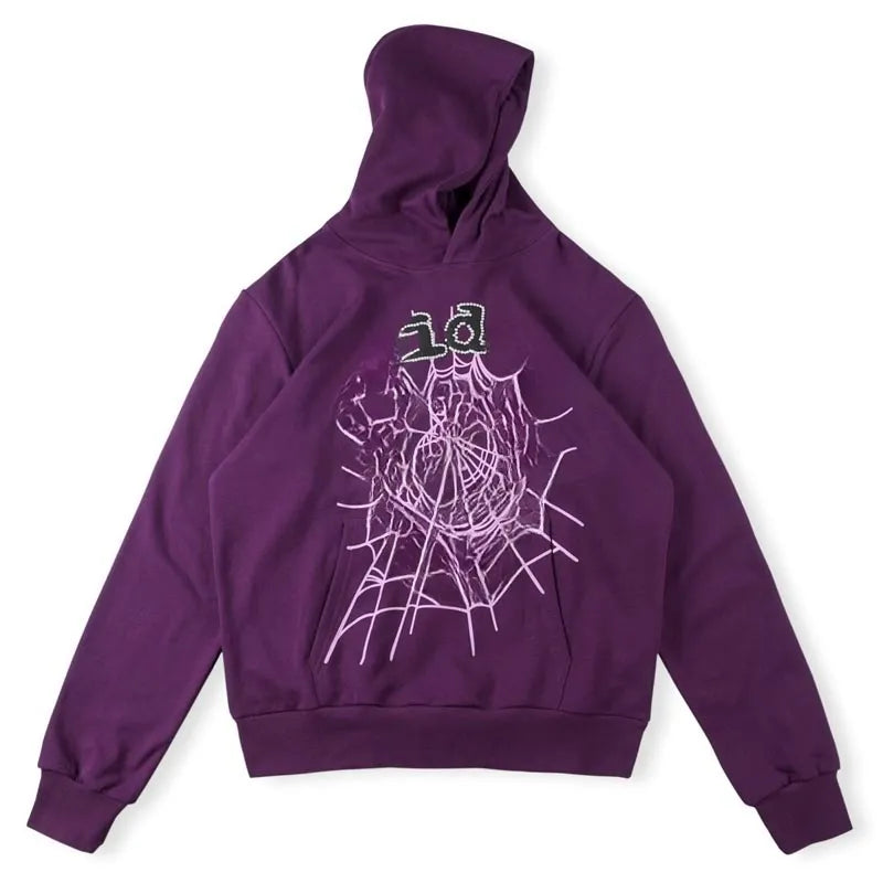 Fashion Hoodie Men Women Hoodies Sweaters 3D Web Foam Print Hoodie Music Album Loose Hooded Sweatshirts MJ0012