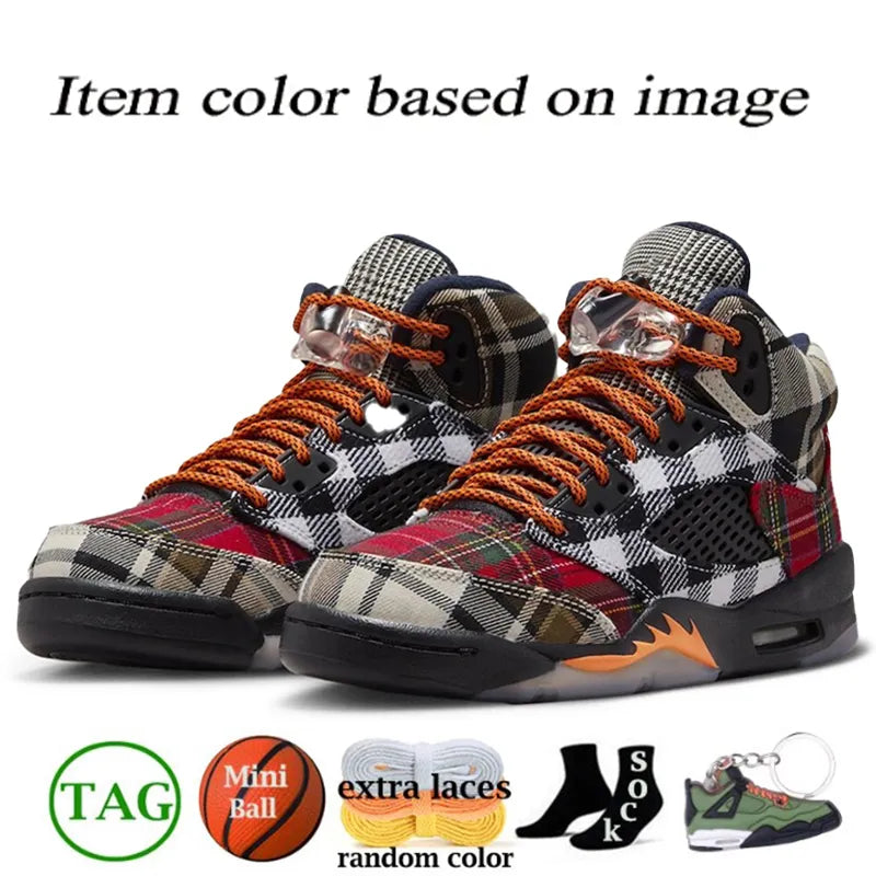 With Box Jump Man 5 Mens Basketball Shoes 5S Black Cat Olive Navy Georgetown Aqua UNC Lucky Green Concord Racer Blue Raging Bull Fire Red Suede Sail Burgundy Trainer