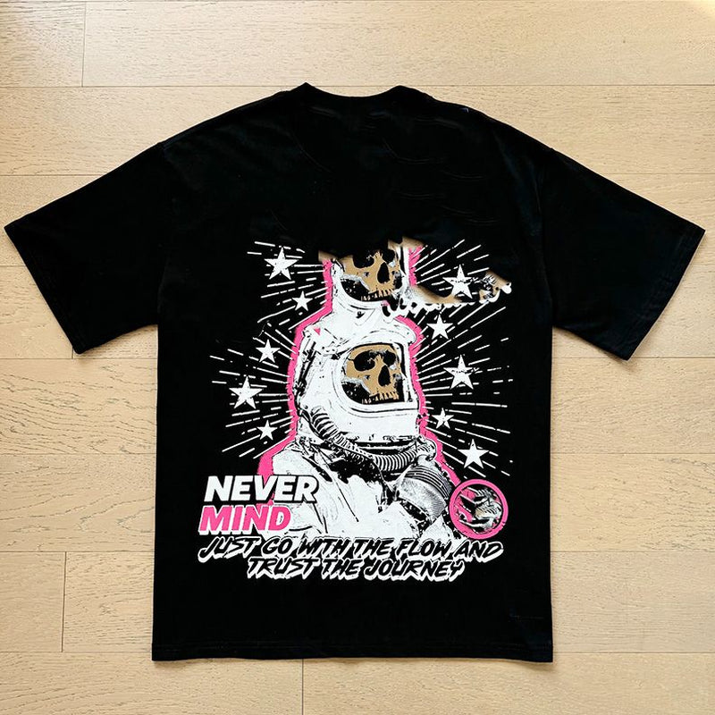 Mens Designer T Shirt NFC Graphic Tees Sport Shorts Hip Hop Short Sets Tracksuit Unisex Tops High Street Retro Women T-Shirts Eur Size S-Xl