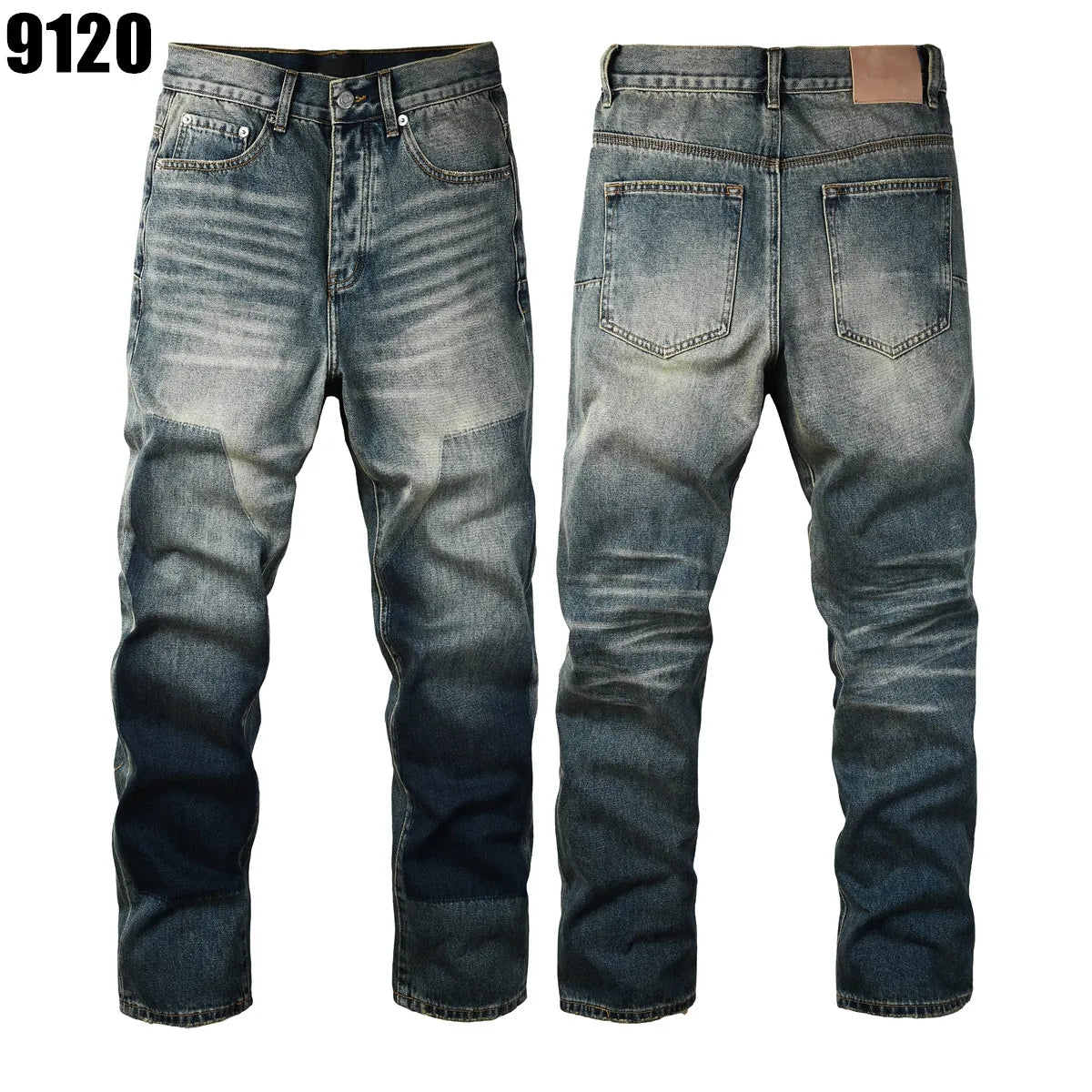 Designer Jeans Denim Mens Ripped Motorcycle Trousers Designers Denims Fashion Slim Fit Jeans Men Man Black High-End Quality Rock Hip Hop Pants