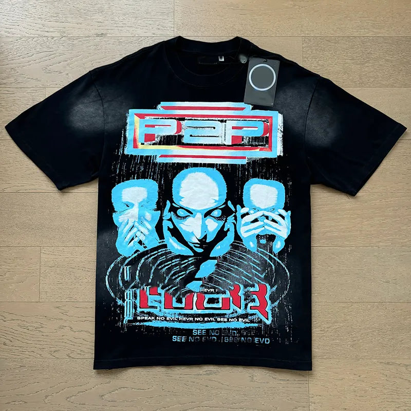 Mens Designer T Shirt NFC Graphic Tees Sport Shorts Hip Hop Short Sets Tracksuit Unisex Tops High Street Retro Women T-Shirts Eur Size S-Xl