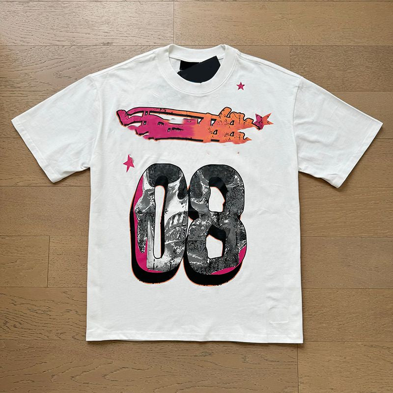 Mens Designer T Shirt NFC Graphic Tees Sport Shorts Hip Hop Short Sets Tracksuit Unisex Tops High Street Retro Women T-Shirts Eur Size S-Xl