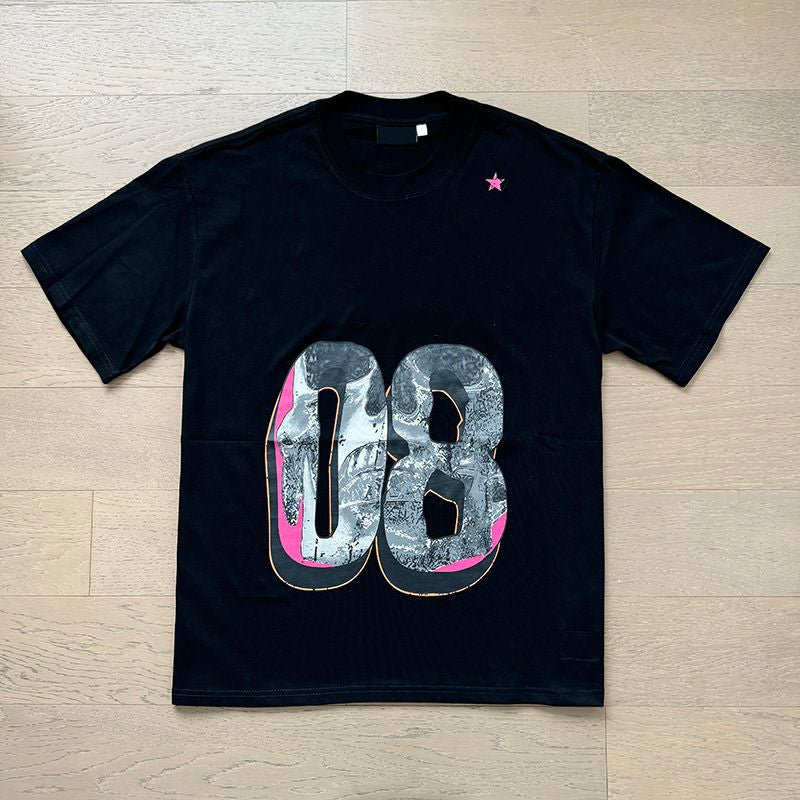 Mens Designer T Shirt NFC Graphic Tees Sport Shorts Hip Hop Short Sets Tracksuit Unisex Tops High Street Retro Women T-Shirts Eur Size S-Xl