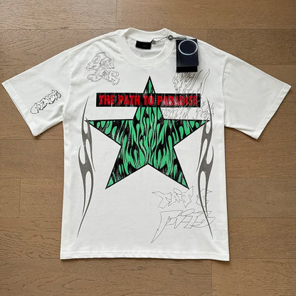Mens Designer T Shirt NFC Graphic Tees Sport Shorts Hip Hop Short Sets Tracksuit Unisex Tops High Street Retro Women T-Shirts Eur Size S-Xl